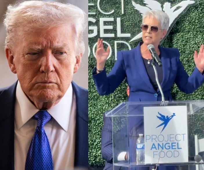 OccupyDemocrats's tweet image. BREAKING: Hollywood icon Jamie Lee Curtis torches ICE as an "abhorrence" designed to be a "distraction so that we don’t pay attention to the Epstein files.”

She said EXACTLY what we're all thinking....

“Every day I think I’m not going to be shocked anymore and then I’m…