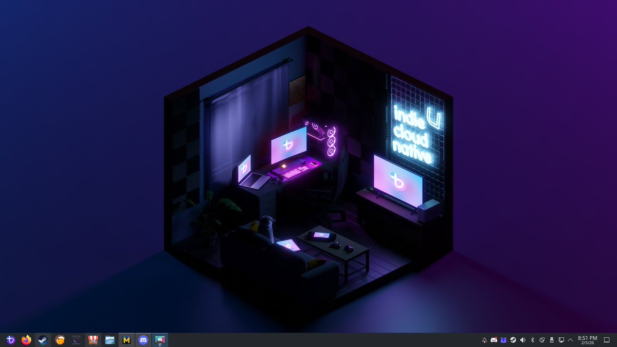 The liberation from Windows begins...