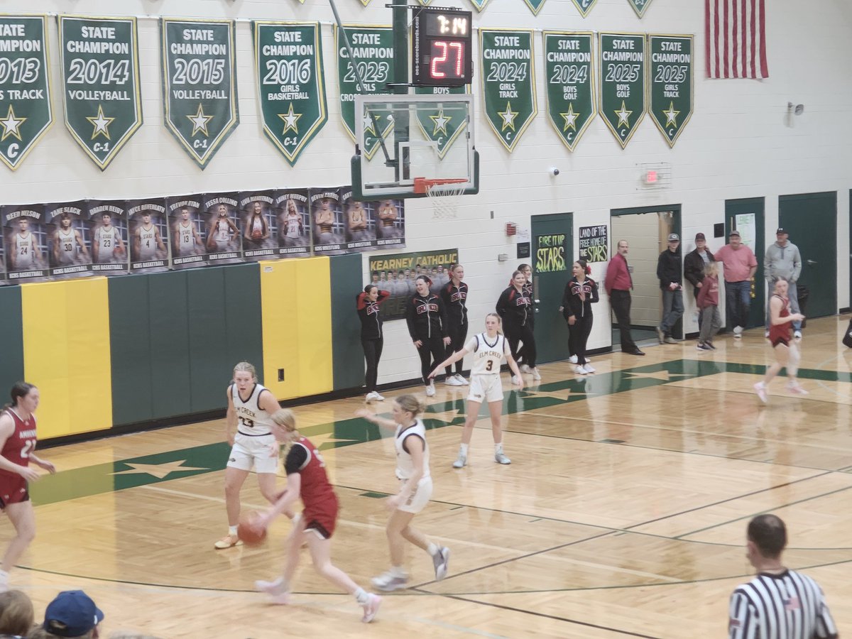 Elm Creek wins big over Amherst 62-41 in FKC semis. On to final on Saturday vs Overton.
<a href="/ElmCreekBuffs/">Elm Creek Schools</a> 
<a href="/krvn/">KRVN Radio</a>