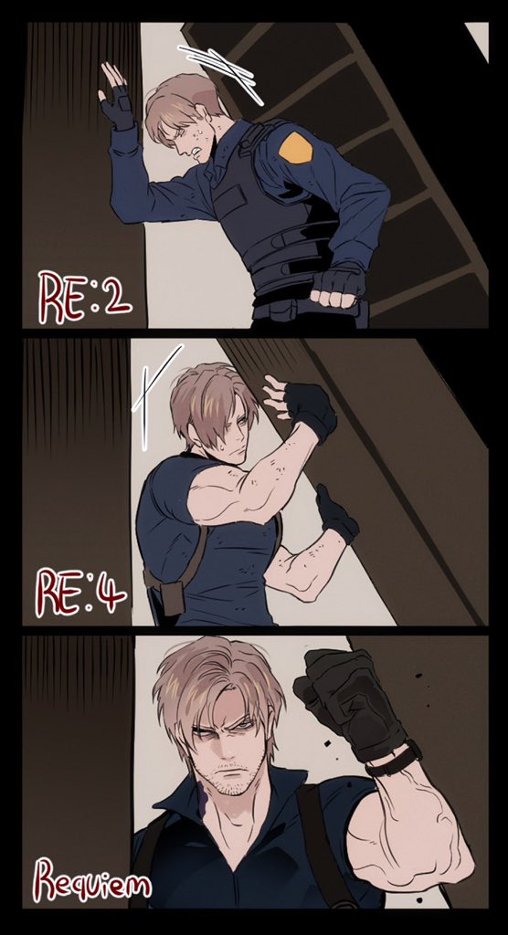 Quiero que me pegue, me embarace y me abandone 
#LeonKennedy #requiem