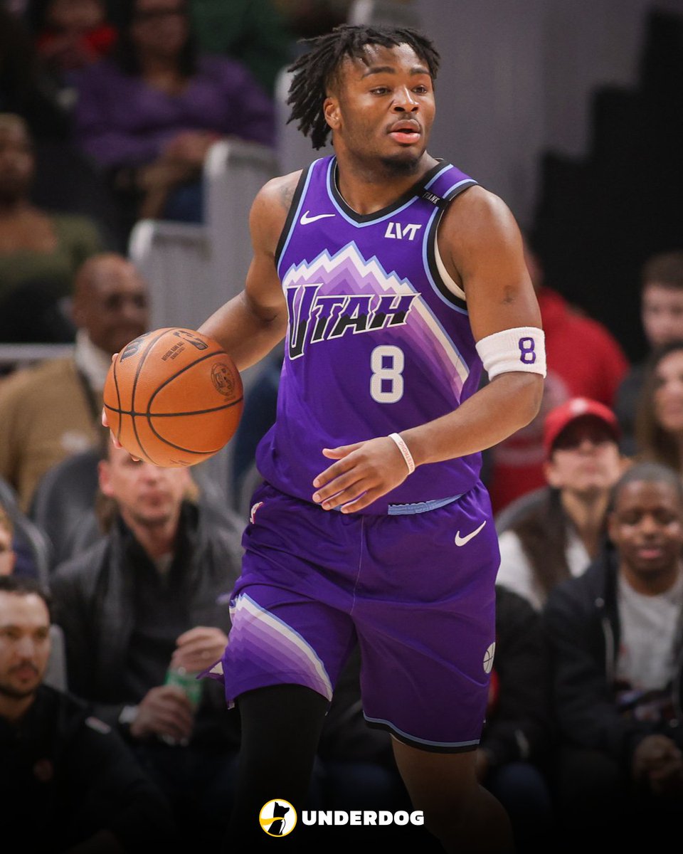 Isaiah Collier's last 2 games:

25 PTS, 11 AST in 48 MIN
17 PTS, 22 AST in 48 MIN

First player since Rajon Rondo in 2015 to play all 48 minutes in consecutive regular season games (non-OT).