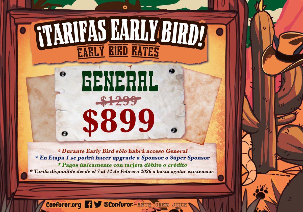 Confuror 2026 tweet media