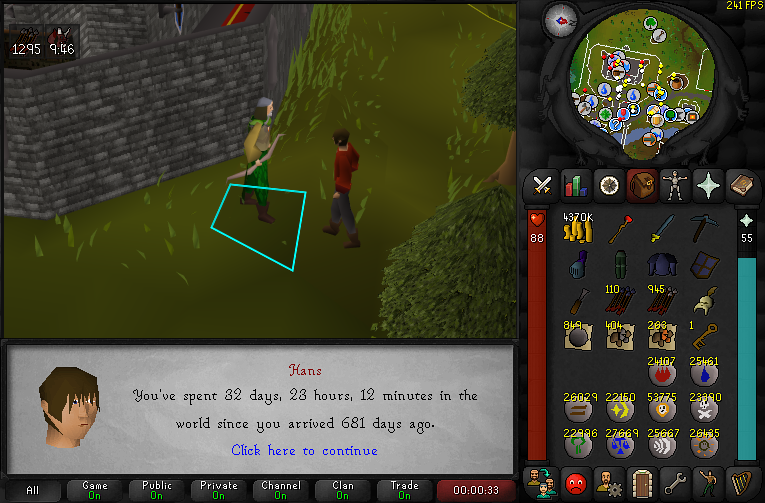 Minatarre's tweet photo. F2p UIM 99 Ranged https://t.co/d4jhFfoYK0
