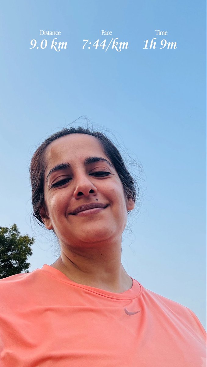 Tempo-ing my way through the day. Enjoying the last of the winter ❄️