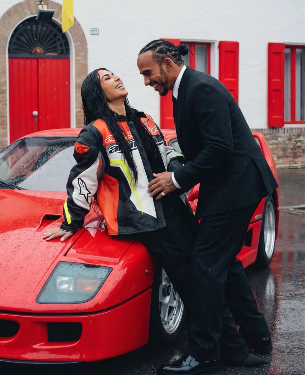 honest30bgfan_'s tweet image. Let’s be real kim kardashian and lewis hamilton look better together than Kim and Kanye