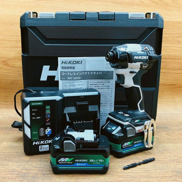 ✨入荷情報✨ HiKOKI/日立工機 WH36DD 2XHSZ(FW)36V マルチボルト