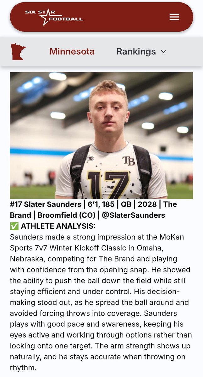 Slater Saunders tweet media