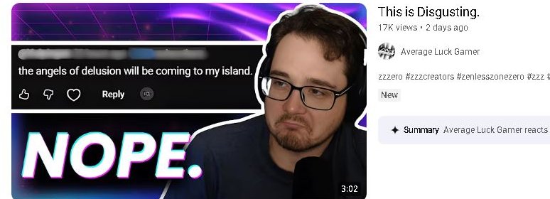 bigfire200's tweet photo. I hope they are just pretending to be retarded. Don't like them or anything but its sad for people to be so stupid as to equate fictional drawings to real life. Both of them will still cover and support hoyo by the way since they don't believe anything their saying. https://t.co/Xsz7qiSA0z