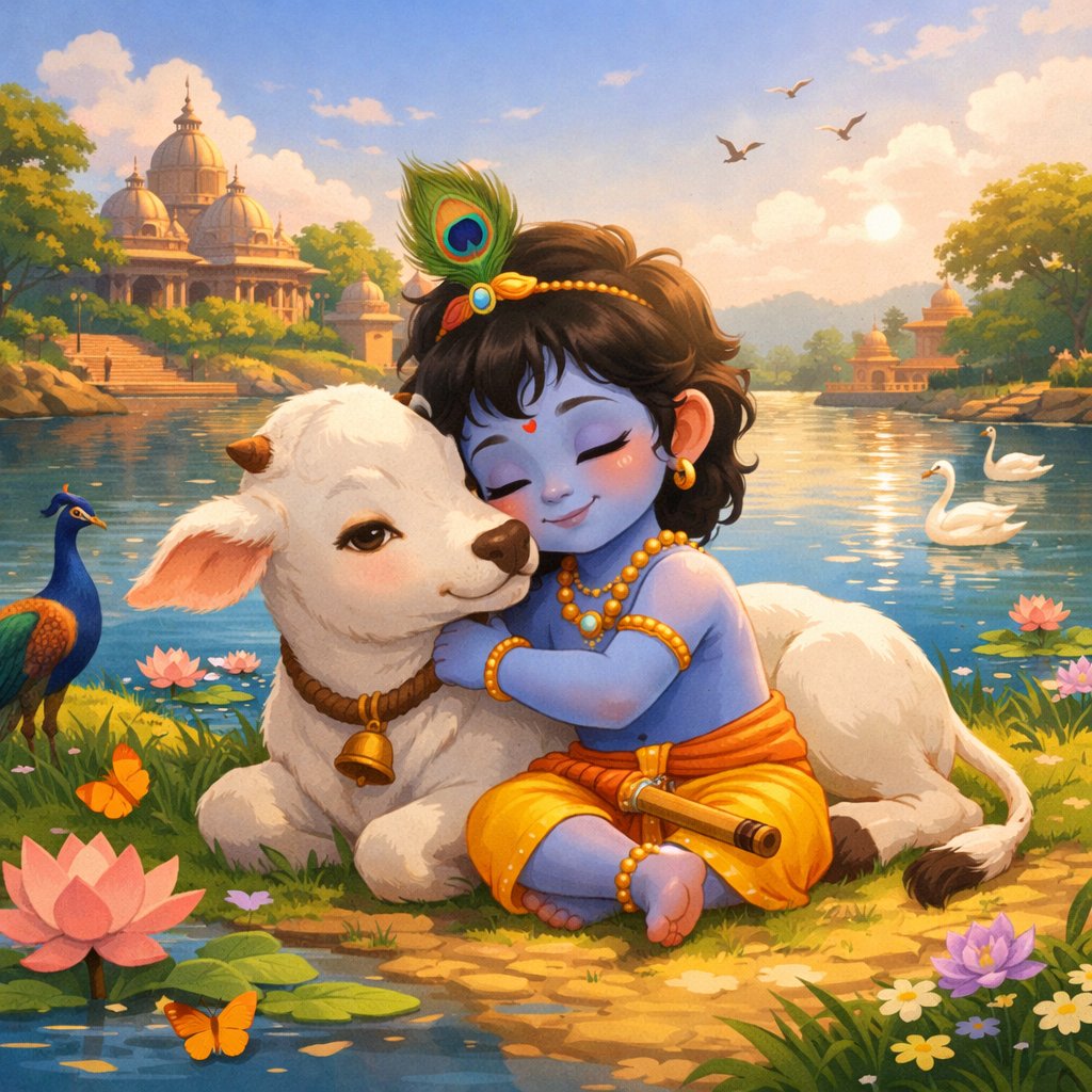 LakecityN's tweet photo. Jai श्री कृष्ण... https://t.co/J820WARave