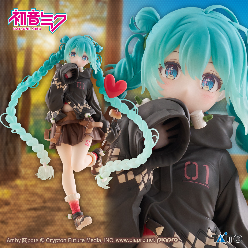 central_ura's tweet photo. 【#プライズ 情報】
「初音ミク Fashion フィギュア Outdoor」が入荷!
荻poteさん描き下ろしのアウトドアをイメージしたミクさんが登場。
小物や装飾等こだわりのあるデザインもバッチリ再現しています。
#VOCALID #初音ミク #セントラル浦安 https://t.co/J0KbmtEGjP