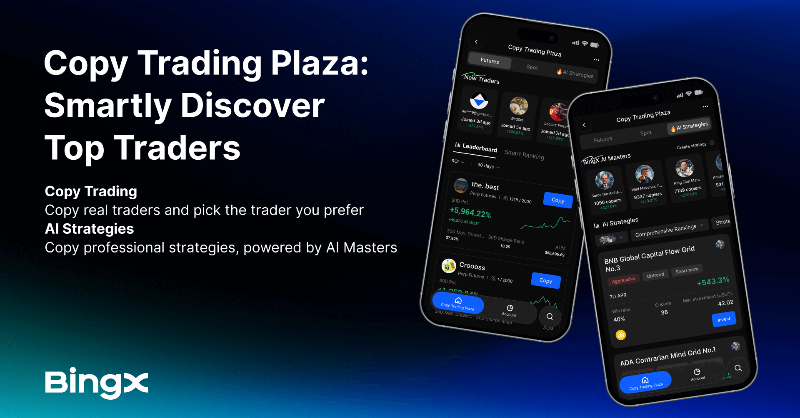 BingXOfficial's tweet photo. Copy trading, but smarter.

Meet the new Copy Trading Plaza, built for faster decisions and better signals.

Explore now ⤵️