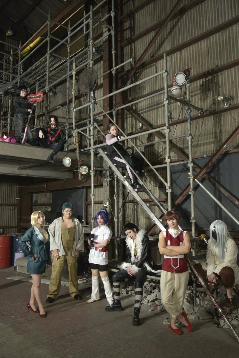 cosplay  H×H🕷

   ━━━━━━━
       幻 影 旅 団
   ━━━━━━━

📷 ぐっちさん(<a href="/d200user/">ぐっち現在新規受付停止中</a> )

 #0118寒さに負けない幻影旅団