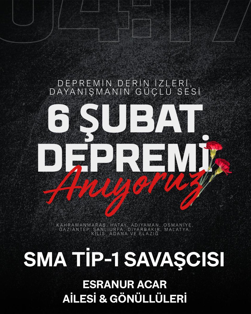6 ŞUBAT DEPREMİNDE YAŞANAN ACILARI PAYLAŞIYORUZ.

TESELLİSİ OLMAYAN BU ACILARIN TEKRAR YAŞANMAMASI EN BÜYÜK TEMENNİMİZ.