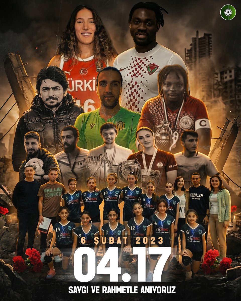 6 Şubat depremlerinde hayatını kaybedenleri saygı ve rahmetle anıyoruz.