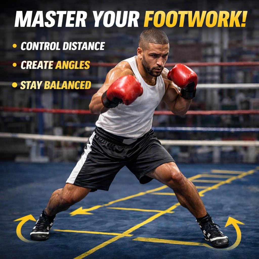 BoxingCoachPros's tweet photo. Footwork is the foundation of every punch.

Good movement lets you control distance, create angles, and stay balanced on offense and defense. Stay light on your toes, ready to dart in or out of range. Control your feet, control the fight.

#boxing #footwork #boxingtraining https://t.co/ukMvjH5kks