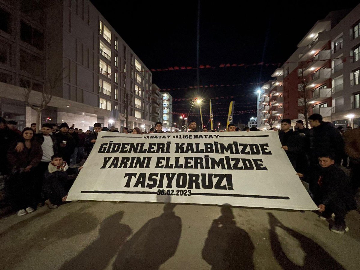 GİDENLERİ KALBİMİZDE, YARINI ELLERİMİZDE TAŞIYORUZ. #6Şubat2023

#uAYurtiçi