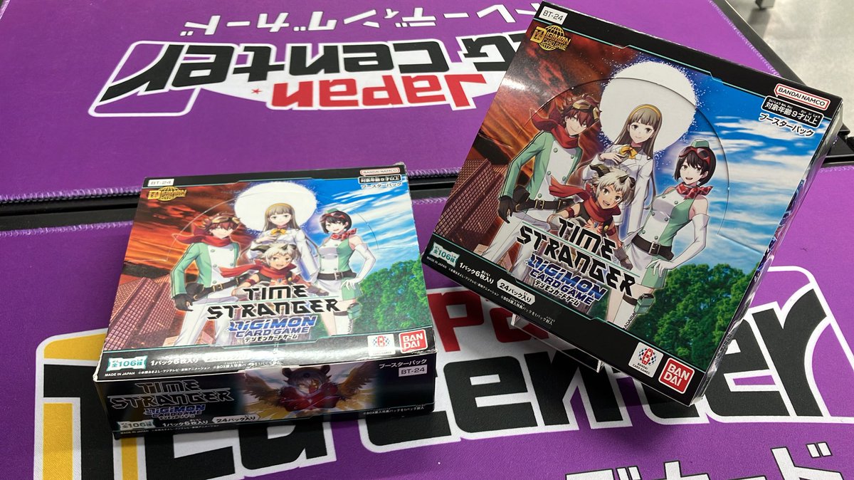 ✨販売情報✨ #デジモンカードゲーム TIME STRANGER こちらも二箱です