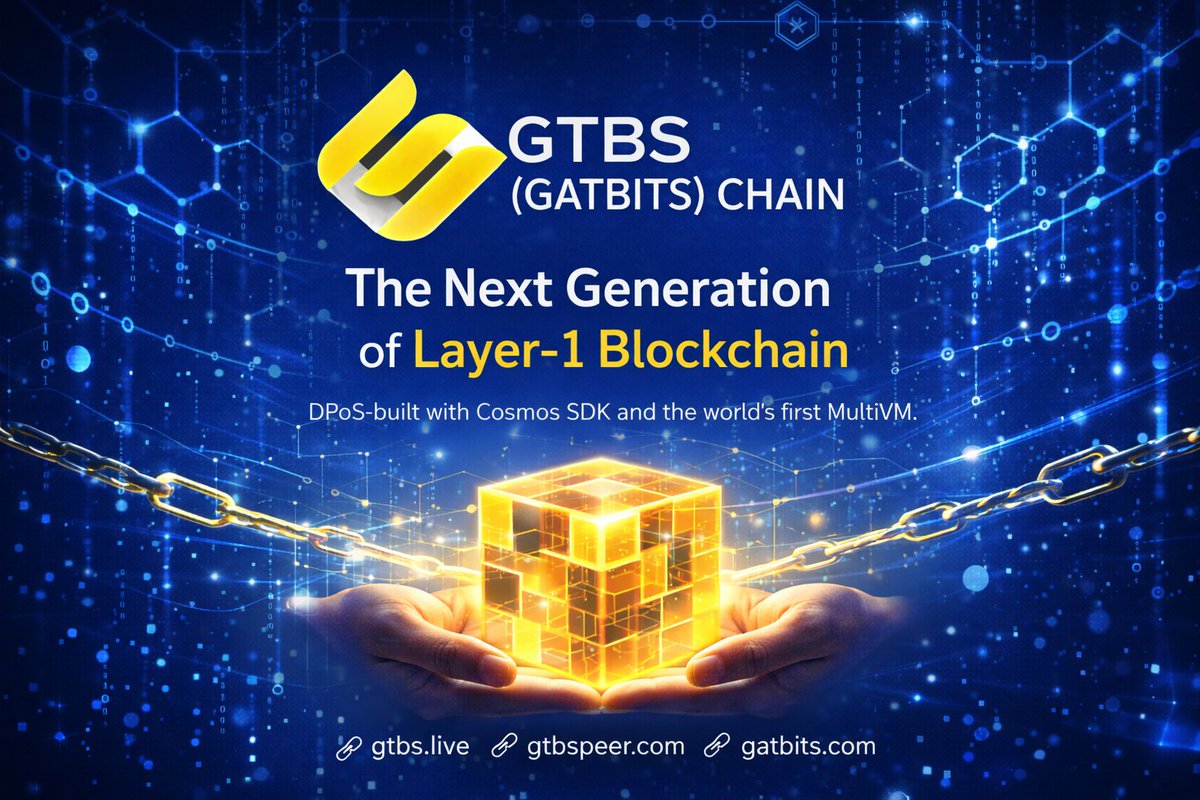 Blockchain is here! 🚀
GTBS is building the future with secure, transparent &amp; decentralized blockchain solutions.
🔗 GTBS.live
🔗 GatBits.com
#Blockchain #Web3 #GTBS #GatBits #Crypto