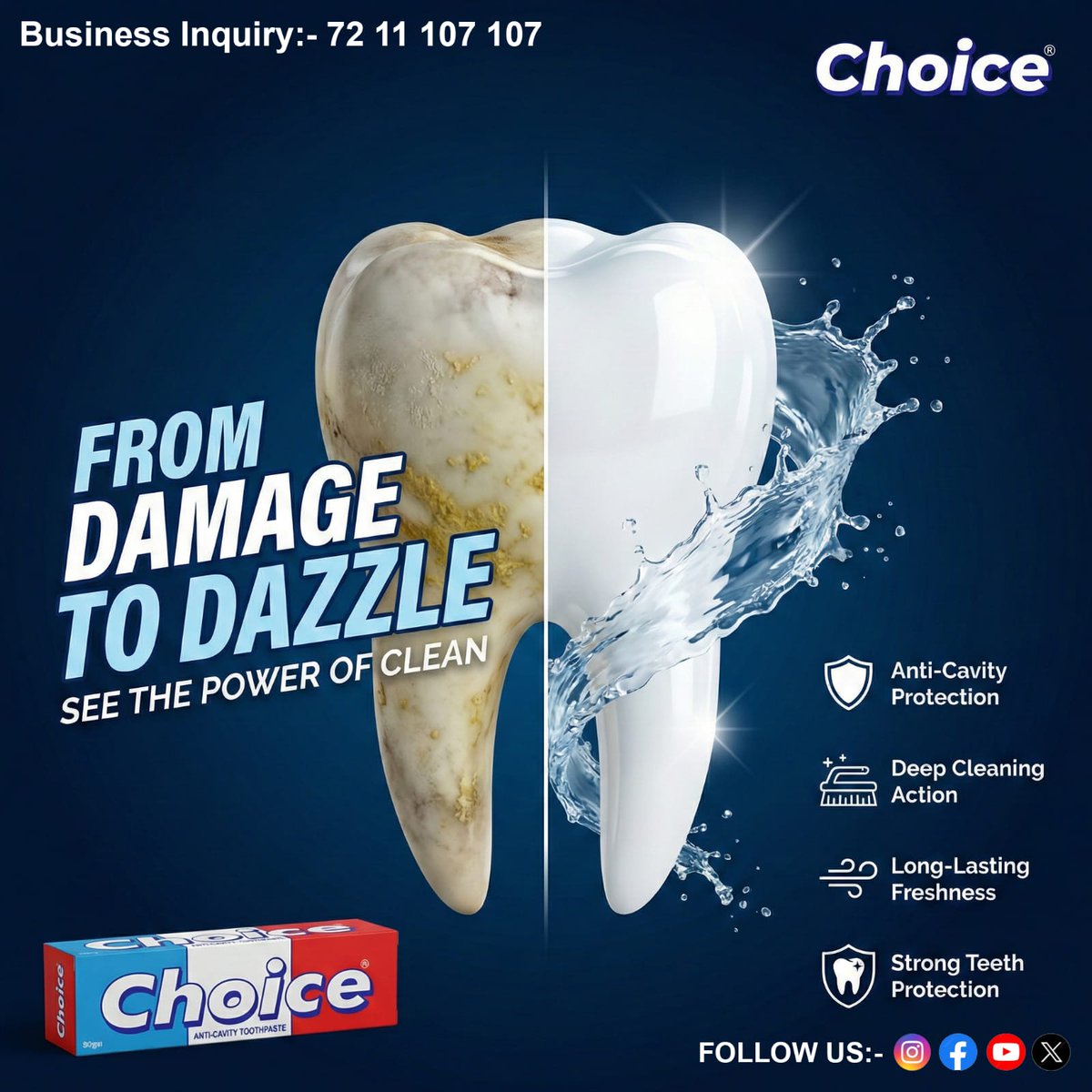 choice tooth paste (@ChoicePaste) / Posts / X