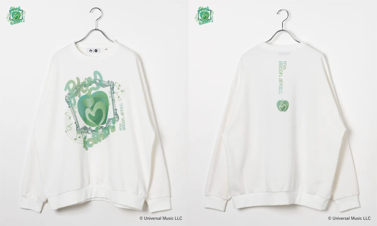 Mrs. GREEN APPLE x ST オーバーサイズスウェット　Sサイズ オリコンニュース on X: 