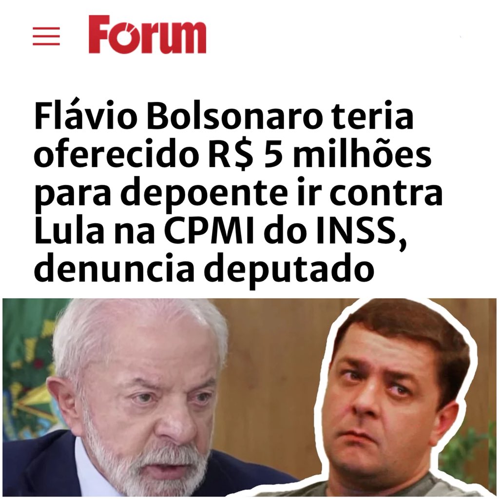 Flávio Bolsonaro tweet media