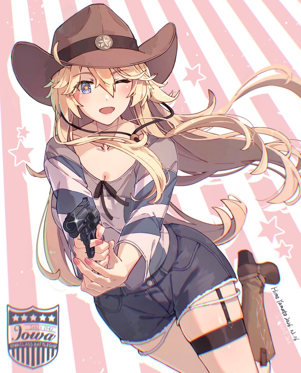 Iowa☆ 
艦これ 