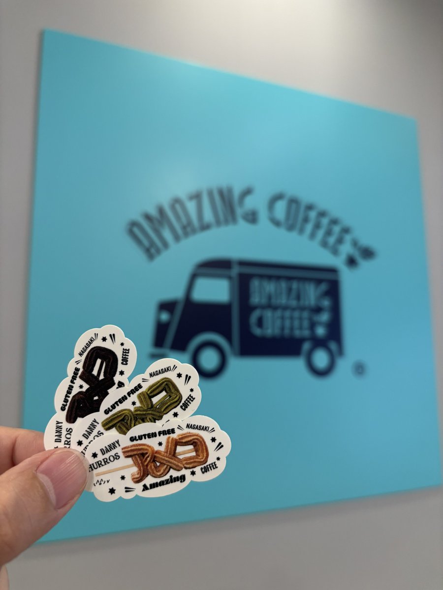 OPEN記念ステッカーをプレゼントしています✨ ぜひGETしてください