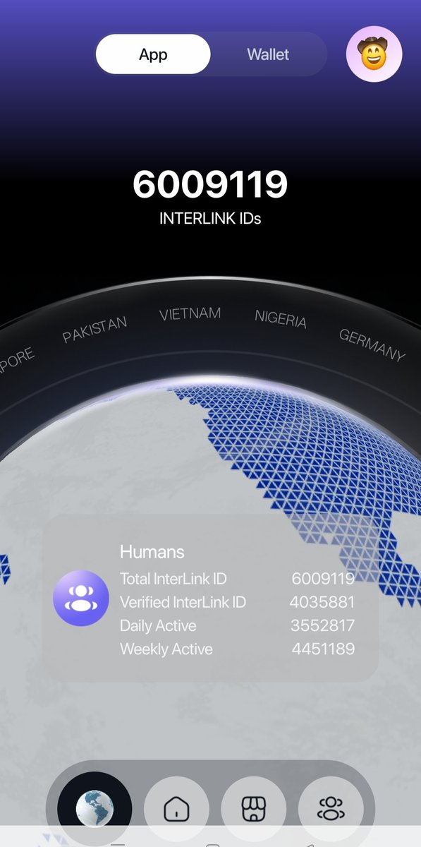 🚀 6 MILLION USERS – A NEW MILESTONE FOR INTERLINK

🔥 InterLink has officially reached 6,000,000 users worldwide.

💡 This is not just a number.
💡 It represents 6 million believers, 6 million active accounts, and 6 million people building the future of AI &amp; Web3 together.

⚡