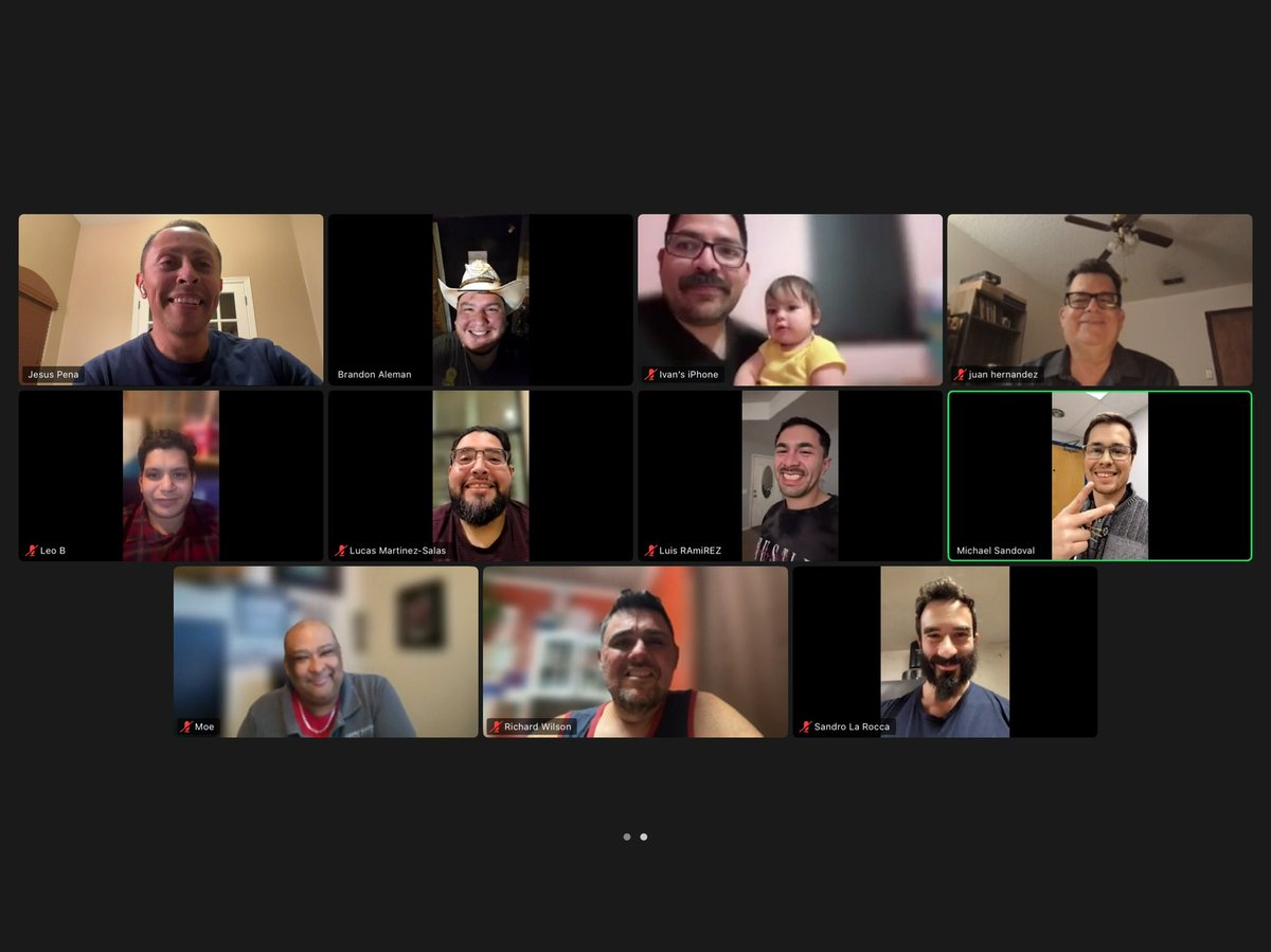 This week at Zoom Into Dad’s Mental Health we talked self-love, marriage, and better communication—learning to listen, give space, and model love for our kids. Taking care of ourselves helps us lead our families well. 💪❤️

Join us next time. #RGVDads #Fatherhood