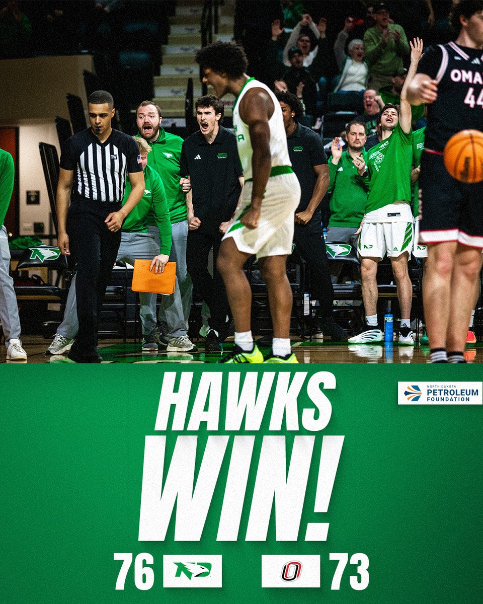 North Dakota Men's Basketball tweet media