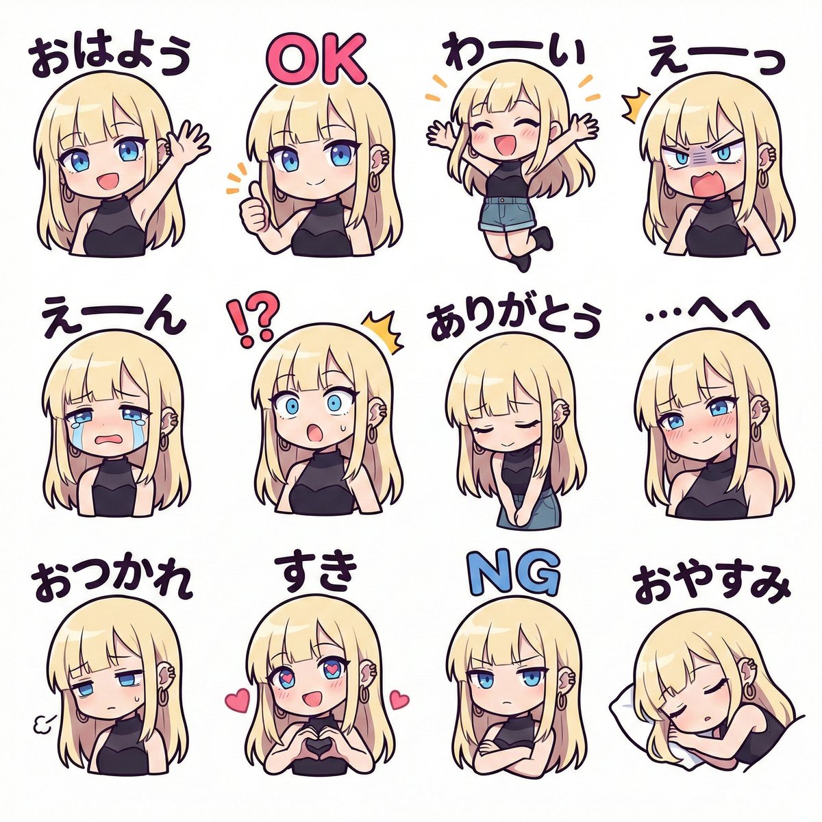 MuchoAi's tweet photo. 【150名限定】

Nano Banana Proを使ってみたら
LINEスタンプが量産されましたw

好みの画像を渡してポチるだけなので
ガチガチの初心者でも余裕でできます

これ0円で欲しい人いるかな？

欲しい人は

・いいね
・リプ「おはよう」

した人だけに0円で配布します🎁 https://t.co/OLFs9VfbKo