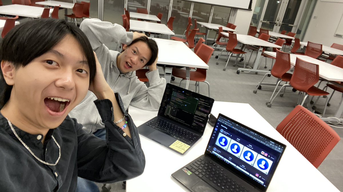 darian_pan's tweet photo. POV: got locked in a Cornell classroom for 8 hours 🤯😭

landing page ✅ business plan ✅ ability to function in society ❌

Day 1 of building in public let’s goooo https://t.co/ZmyYzP9cra