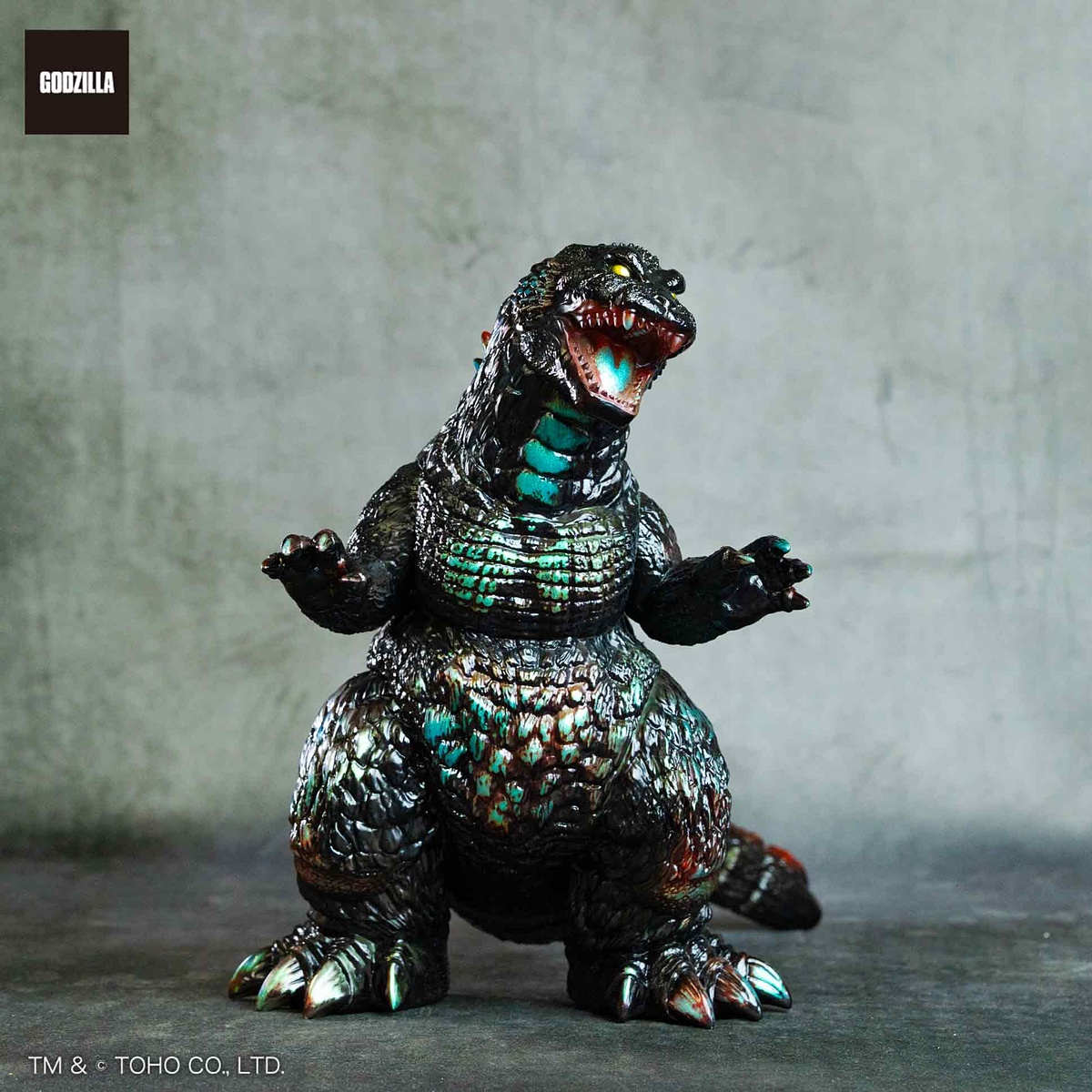 トイズキング、ゴジラ・ヘドラのアートソフビ「GODZILLA VINYL ART」6