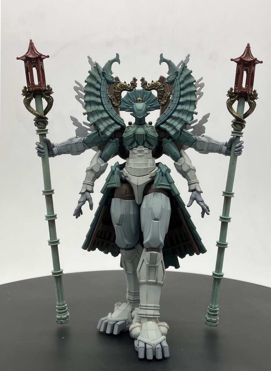 唐龍門」（とうりゅうもん）というオリジナルデザインの模型です。 私