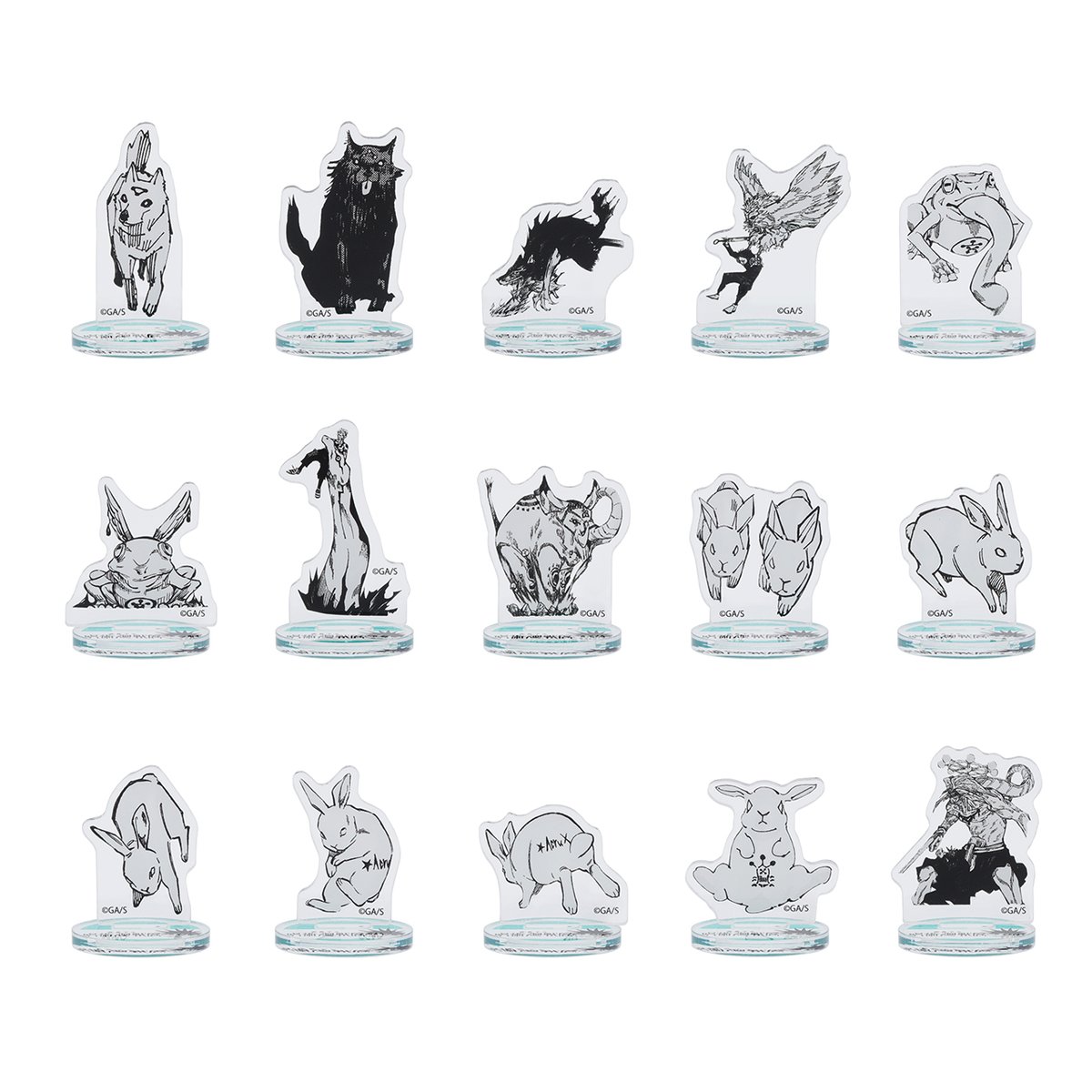 芥見下々『呪術廻戦展』販売商品】 アクリルminiフィギュア 伏黒恵の式
