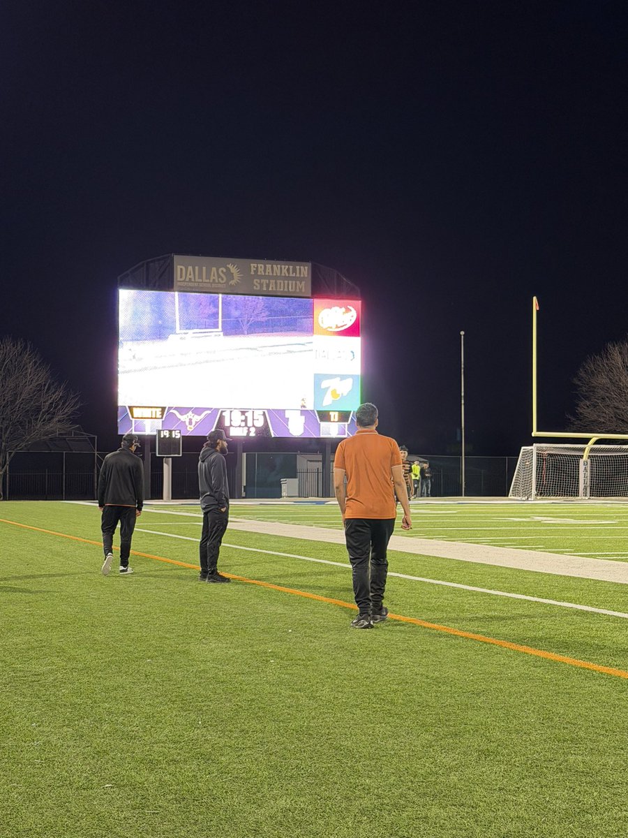 Just some kids from East Arlington,
now at WT White coaching the game we love. 

Congratulations on the win Vs. TJ.
🤘🏽⚽️