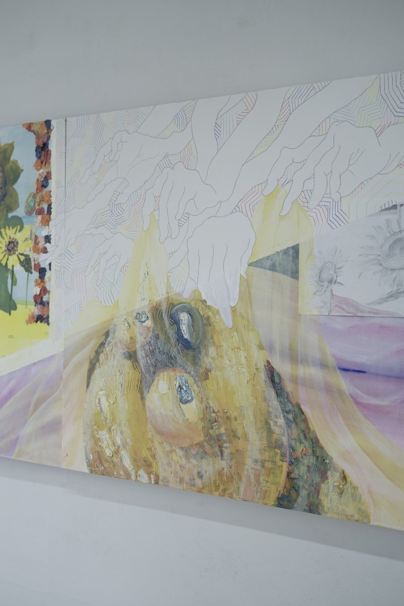 alt_medium's tweet image. ＼明日終了！／
Alt_Mediumでは本日も19時まで半坂優衣 個展「EUPHORIA」を開催します。
明日は最終日につき夜19時まで作品をご覧いただけるのは本日が最後です。

※会場は撮影禁止マークが描かれている紙を除き撮影可能です。

詳細は下記でご確認ください。 altmedium.jp/post/2026hanza…