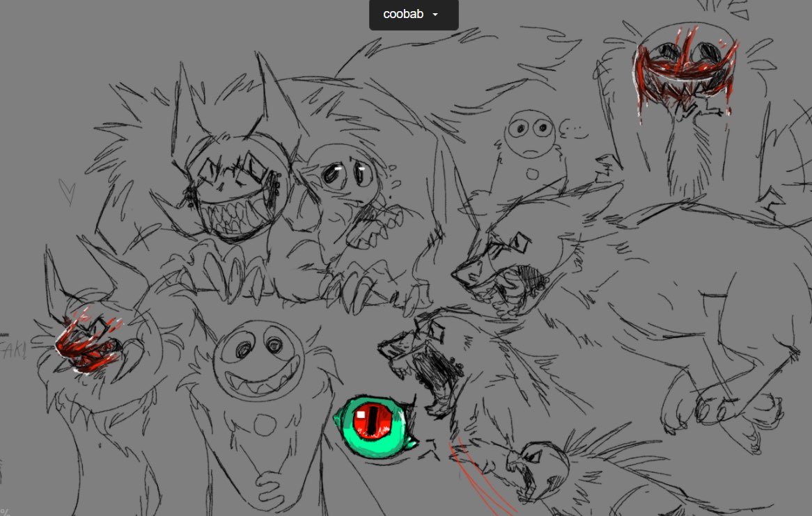 Glitchbird2's tweet photo. Doodles and a lil collab :3 https://t.co/n2xRdKXk7f