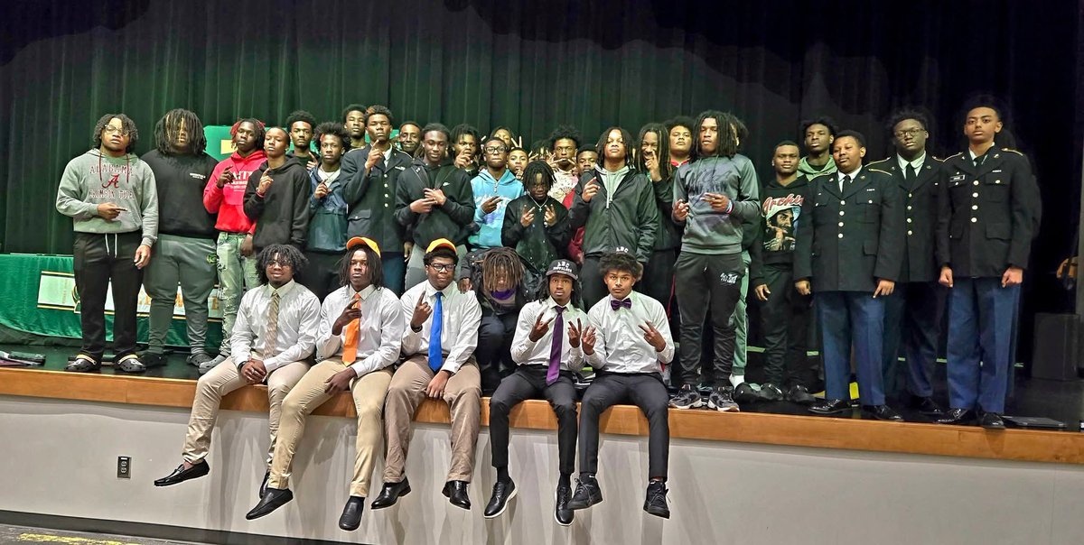 Coachkeg71's tweet photo. This is my why. I'll give anything to make sure all these young men are successful and get an opportunity to do what they love. Signing day 2026 #WetheSouth #SvE https://t.co/n4anG7VpOg