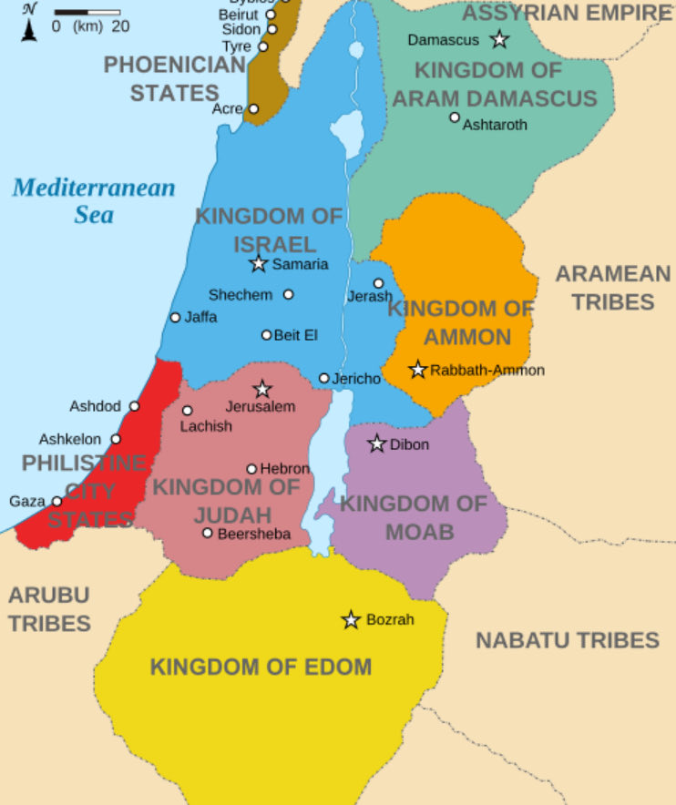 Hebrew Israelites will be highly offended by this map
