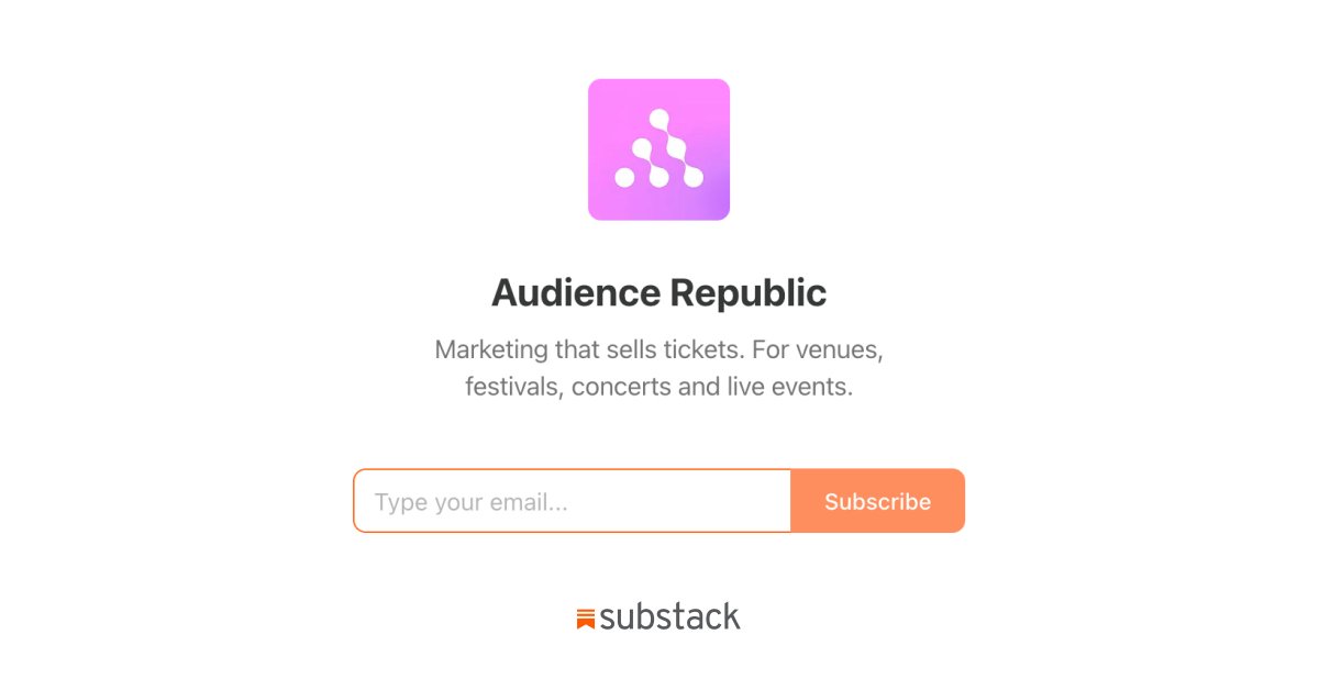 Audience Republic tweet media