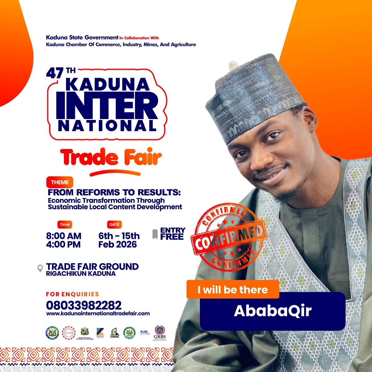 KadIntTradeFair's tweet photo. Let’s Network at the 47th Kaduna International Trade Fair https://t.co/nuNMKVbceL