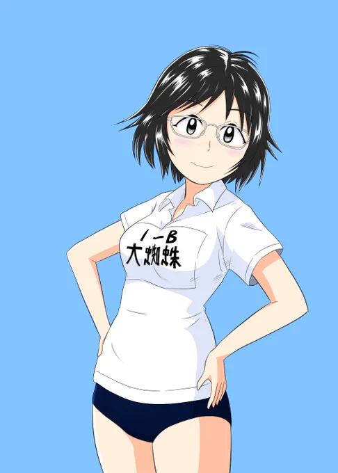 ブルマ姿の女子 裾がめちゃくちゃ短い短パン姿の男子 当時はお互い意識せずそのままフツーに会話してたけど、今思えば「凄いな…」ですね #ブルマの日 #ケロロ軍曹 #大蜘蛛ちゃんフラッシュ・バック