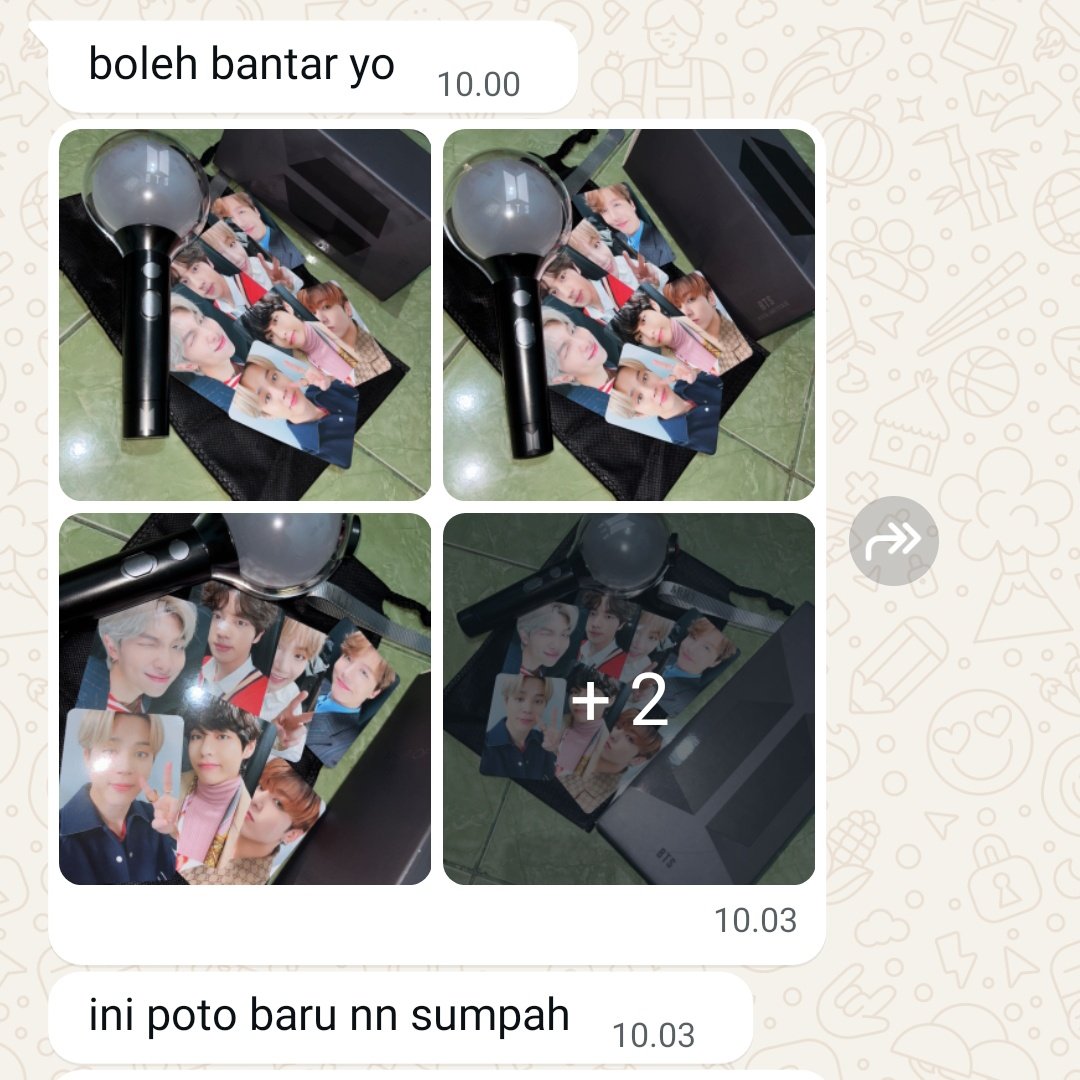 lemooonteea's tweet photo. dia beli jauh jauh hari niatnya buat konser bts tahun ini https://t.co/y3vXXa355n