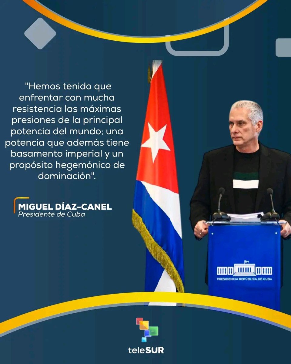 c_emmons28234's tweet photo. Denunciamos el propósito hegemónico que busca dominar. Pero aquí, la dignidad no se negocia. Enfrentamos con resistencia las presiones de un gigante con basamento imperial". #Cuba no claudica. 🇨🇺
#CubaEstáFirme #CubaNoEstáSola #ProvinciaGranma https://t.co/tWO1Rm0lJ8