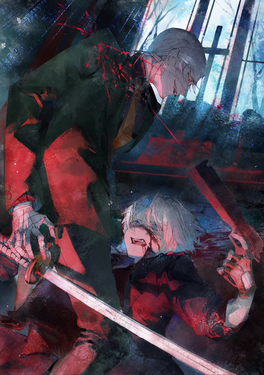 Book cover design exercise for dmc volume 1! Tried watercolor brush and at least looks like a book☝️🤓 (If I misspelled any word plz tell me 💦#dmc #dmc1 #gilvertony