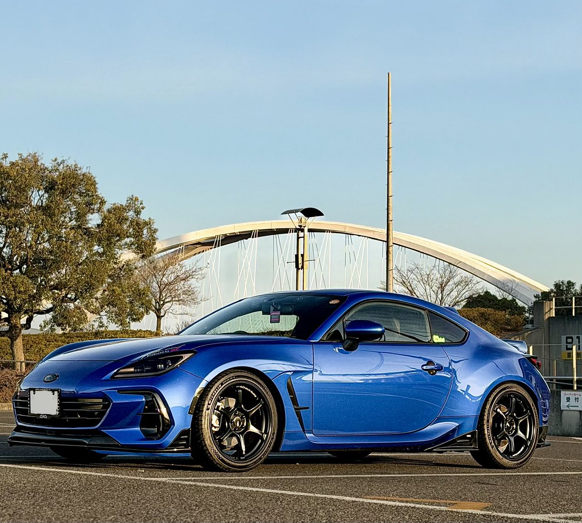 あなたの愛車は何色の何 #BRZ WRブルー・パール K7Xです😁