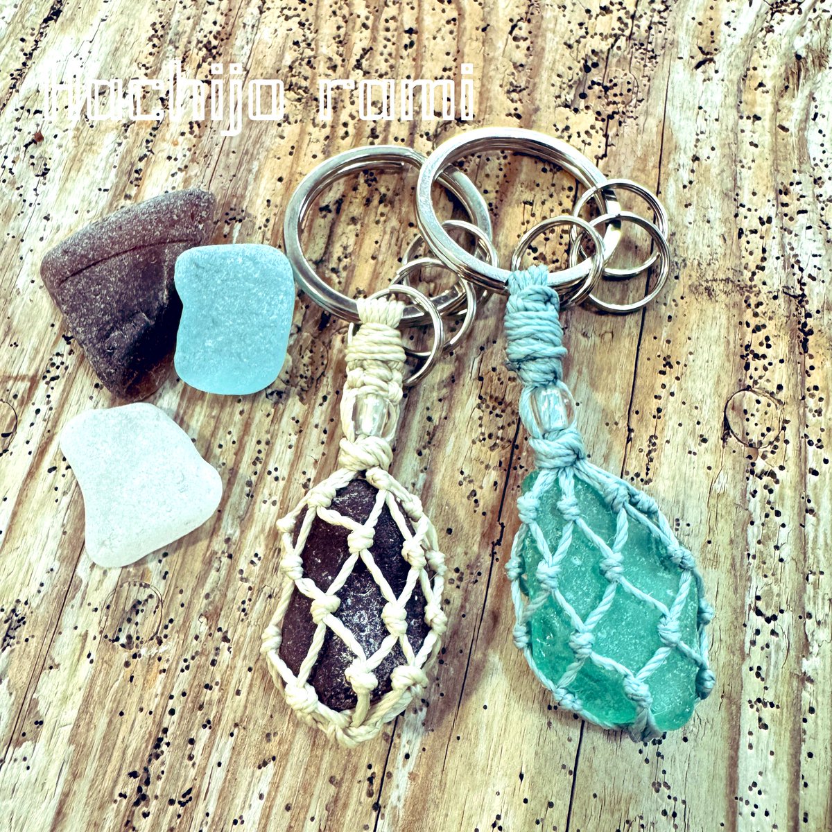 2/6 店舗営業日です。 13〜17時Openしてます。 シーグラスを使った