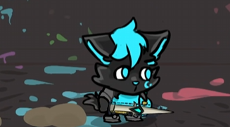 FrumpyFox's tweet photo. Made my friend moonpaw a castle crashers skin 

It’s so cute https://t.co/czWcxnn0bL