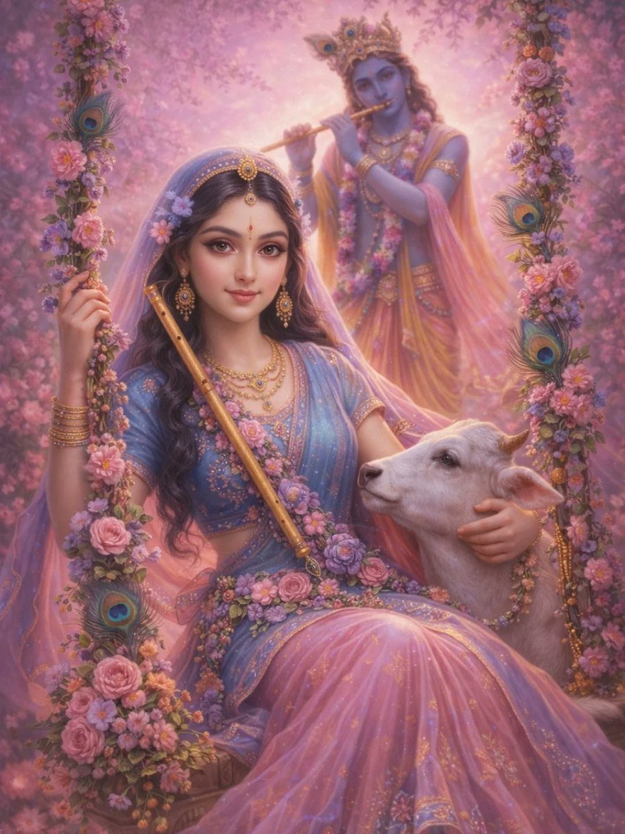 RadhaMarg's tweet image. जय श्री राधे कृष्ण 🌸